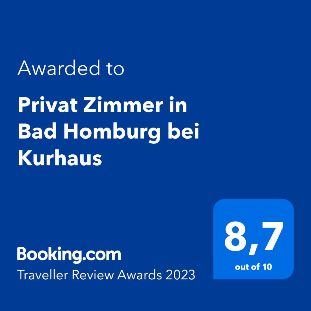 Von Privat, Grosses Zimmer Sehr Zentral In Bad Homburg Stadtmitte 바트 홈부르크 포어 데어 회에 외부 사진